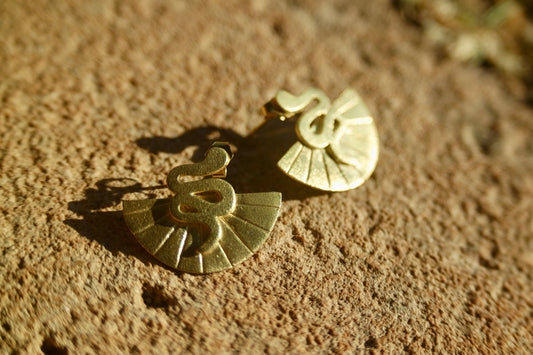 Serpsol Gold Earrings